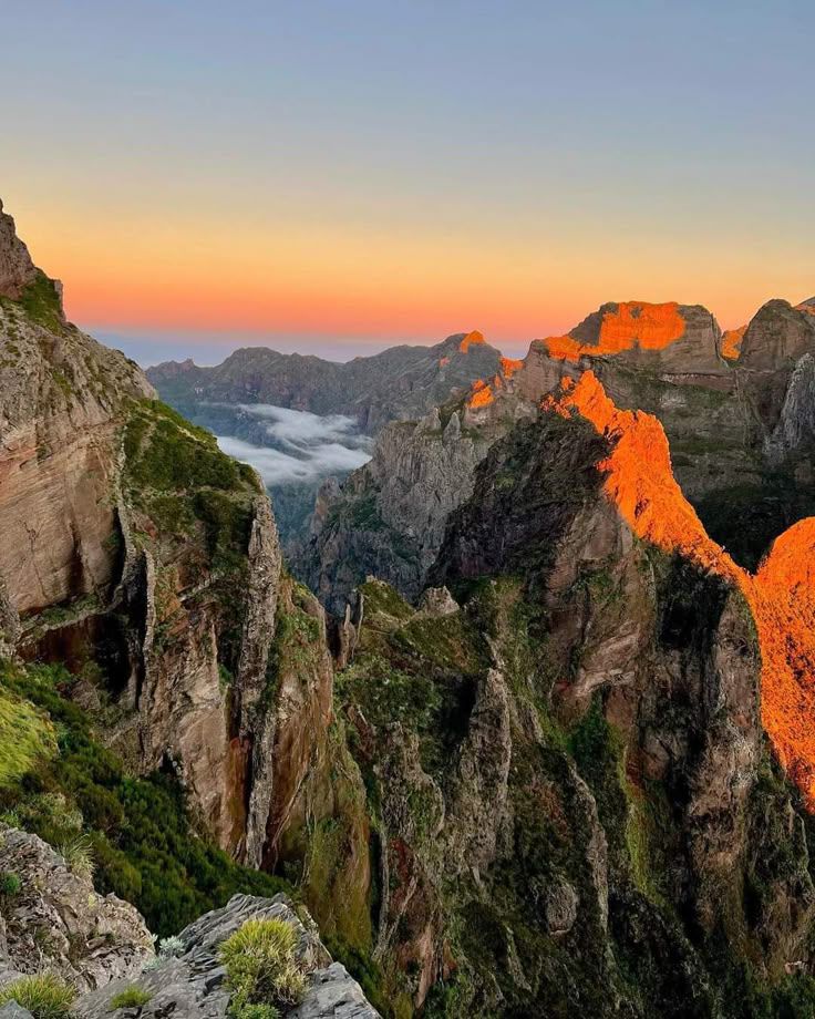 Pico do Arieiro al atardecer, Madeira