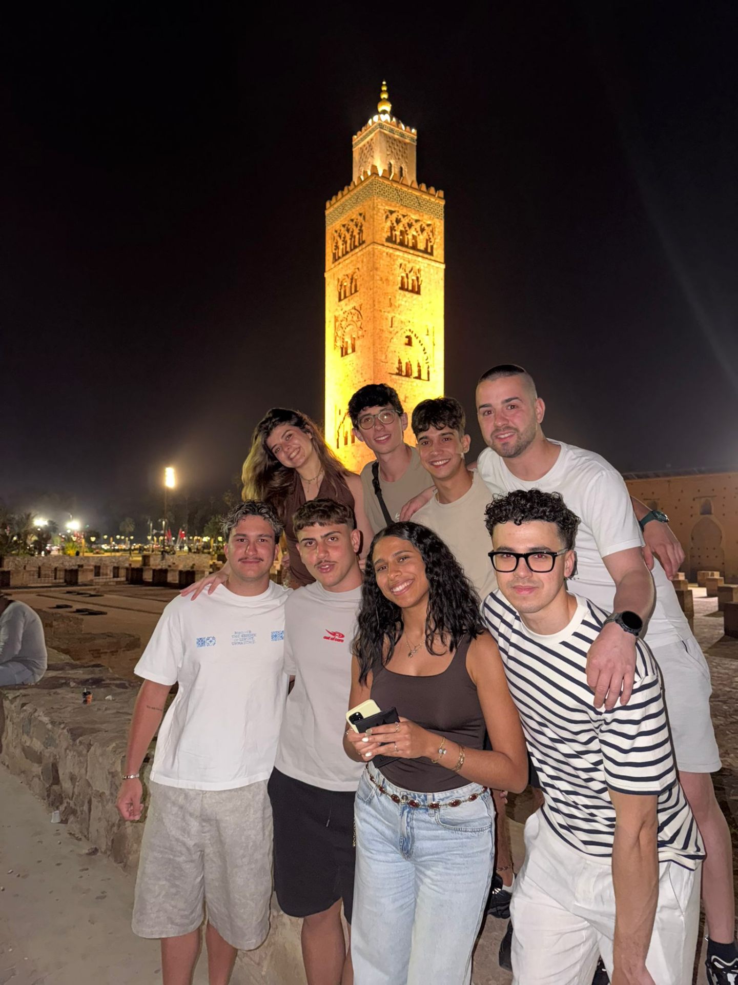 Eclipso de noche en Marrakech
